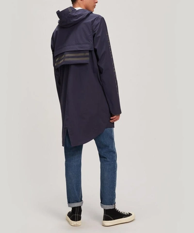 Shop Canada Goose Seawolf Hooded Shell Jacket In Admiral Navy