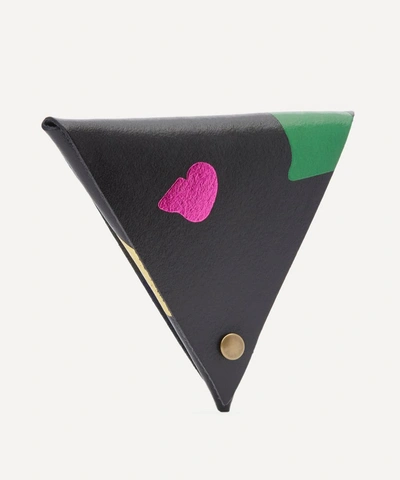 Shop Ark Abstract Samosa Purse In Black