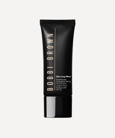 Shop Bobbi Brown Skin Long-wear Fluid Powder Foundation Spf 20 In Alabaster