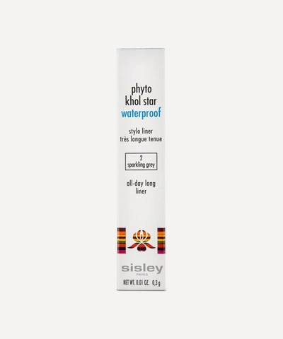 Sisley Paris Phyto-khol Star Sparkling Waterproof Liner In 2 Sparkling Grey