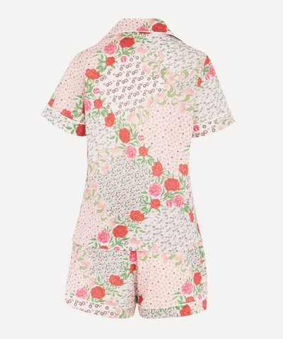 Shop Liberty London Liberty Women's Talitha Tana Lawn Cotton Short Pyjama Set In Cream