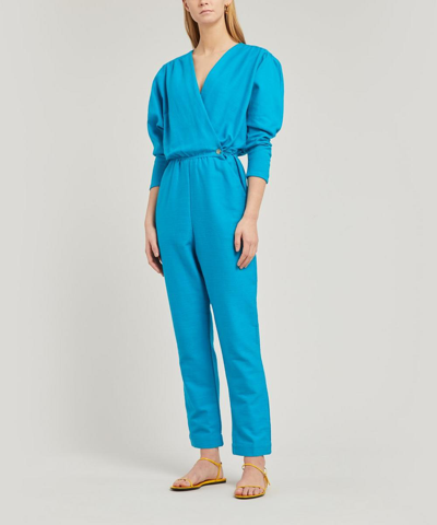 Shop Paloma Wool Alexandria Jumpsuit In Blue