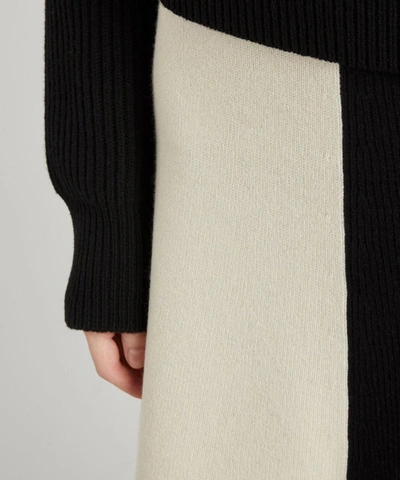 Shop Joseph Soft Wool Midi-skirt In Ivory