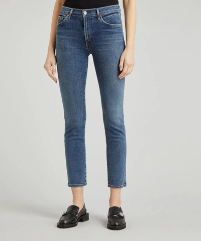 Shop Citizens Of Humanity Skyla Mid-rise Cigarette Jeans In Charisma