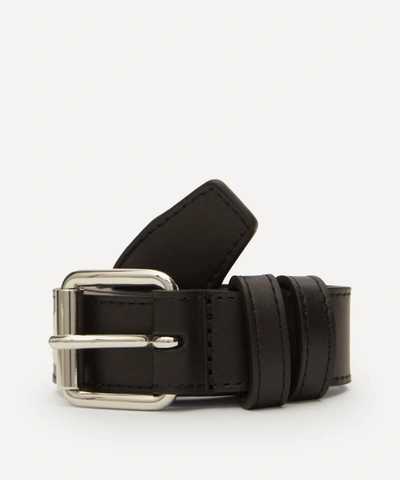 Shop Comme Des Garçons Classic Leather Belt In Black