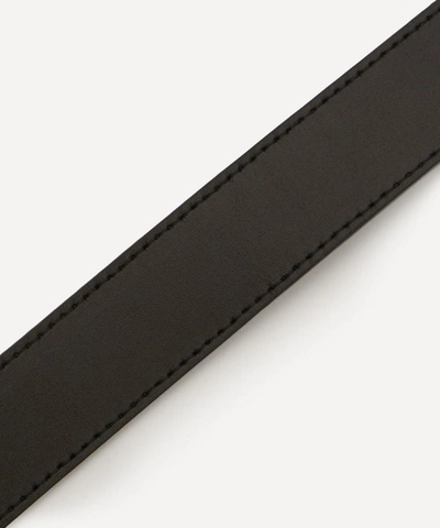 Shop Comme Des Garçons Classic Leather Belt In Black