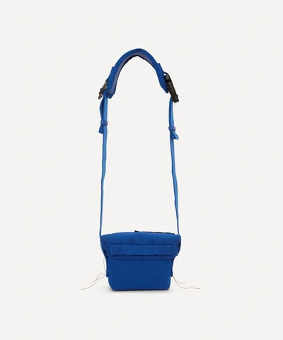 Shop Acne Studios Mini Messenger Bag In Deep Blue