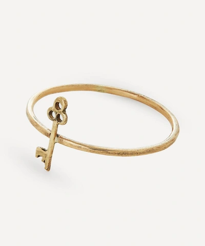 Shop Acanthus Gold Key Ring