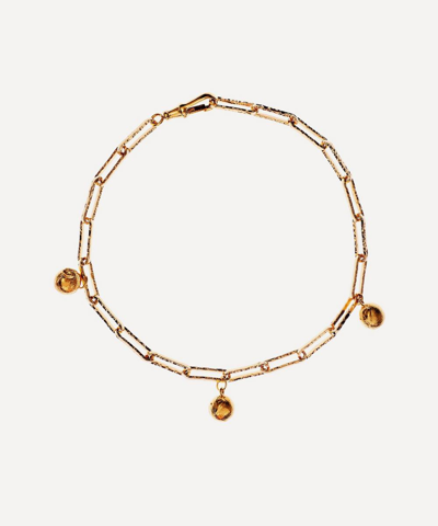 Shop Alighieri Gold-plated The Anchor In The Storm Choker Necklace
