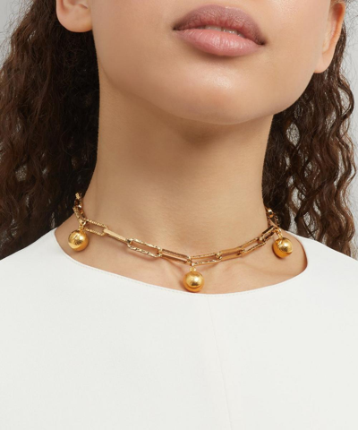 Alighieri The Anchor In The Storm 24ct Yellow Gold-plated Bronze Choker  Necklace | ModeSens