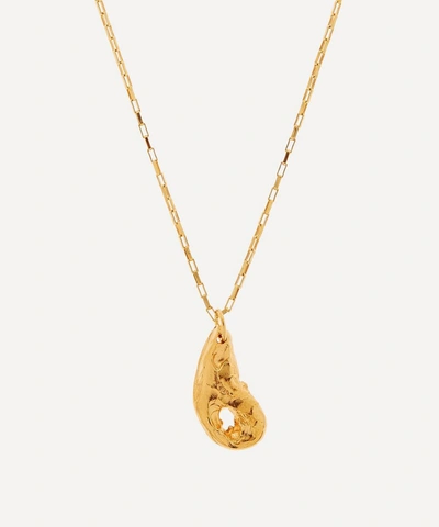 Shop Alighieri Gold-plated The Better Craftsman Pendant Necklace