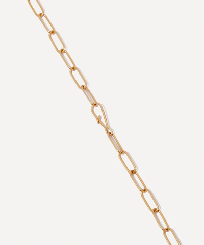 Shop Annoushka 14ct Gold Mini Cable Chain Bracelet