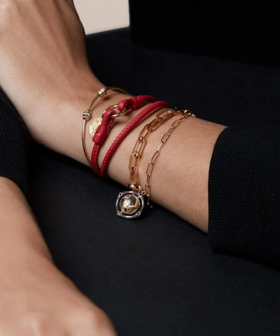 Annoushka 14ct Gold Mini Cable Chain Large Bracelet In Gold