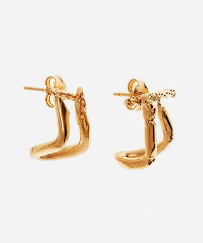 Shop Alighieri Gold-plated The Uncharted Seas Earrings
