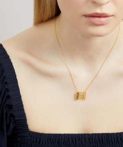 Shop Alex Monroe Gold-plated Secret Doorway Pendant Necklace