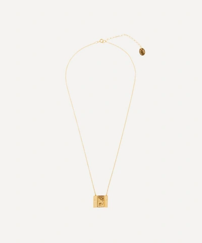 Shop Alex Monroe Gold-plated Secret Doorway Pendant Necklace