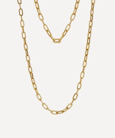Shop Annoushka 18ct Gold Cable Chain Necklace