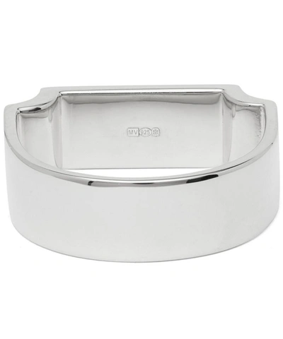 Monica Vinader Sterling Silver Signature Wide Ring