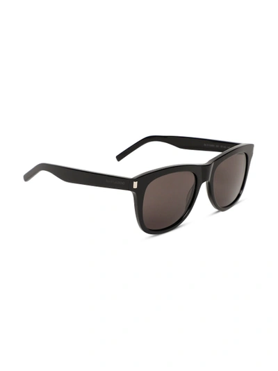 Shop Saint Laurent Classic Sl 51 Square Sunglasses Black