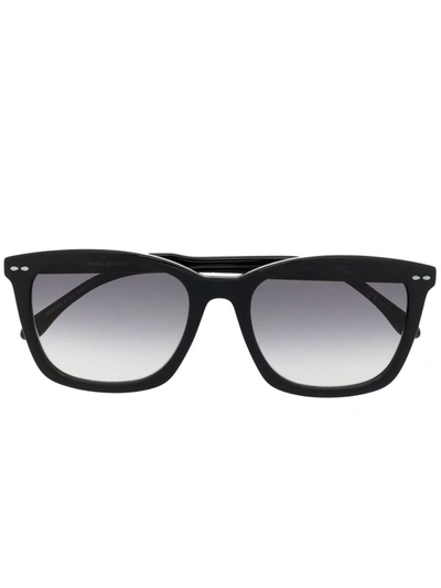 Shop Isabel Marant Eyewear Square-frame Sunglasses In Black