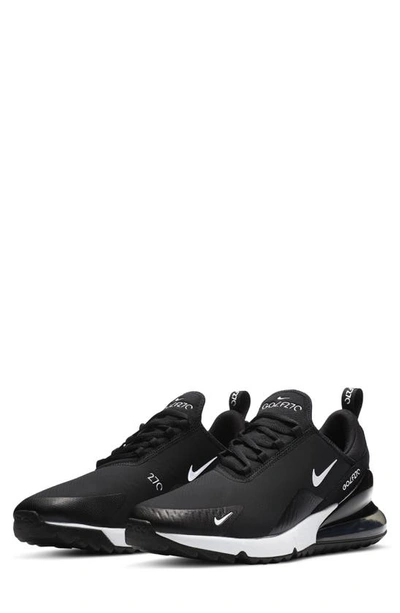 Shop Nike Air Max 270 G Golf Shoe In Black/ White