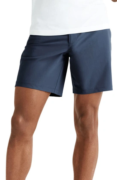 Shop Rhone Flat Front Resort Shorts In Cityscape