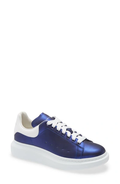 Shop Alexander Mcqueen Oversize Sneaker In Electric Blue