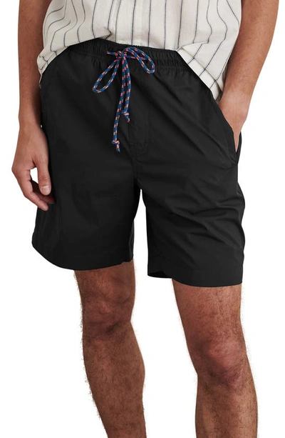 Shop Alex Mill Tech Hybrid Drawstring Shorts In Black