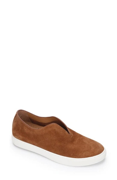 Shop Gentle Souls By Kenneth Cole Rory Slip-on Sneaker In Luggage Suede