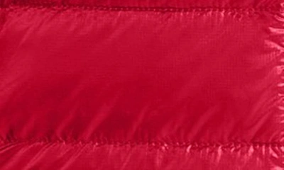 Shop Canada Goose Hybridge Lite Hooded Packable Down Coat In Red