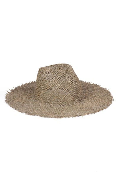 Shop Lack Of Color Sunny Zip Fedora Hat In Seagrass