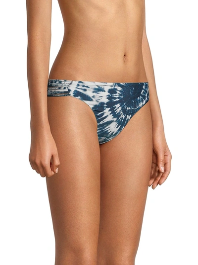 Shop Pq Women's Isla Full-cut Bikini Bottom In Deep Soul