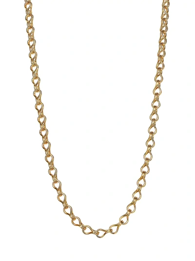 Shop Futura Women's Legends Eterna 18k Yellow Gold Chain Necklace