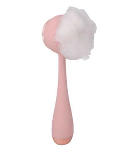 Shop Pmd Silverscrub Silver-infused Loofah Replacements Cleansing Device In Blush