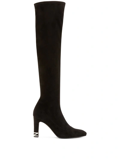 Giuseppe Zanotti Teodora Extra Knee-length Boots In Schwarz