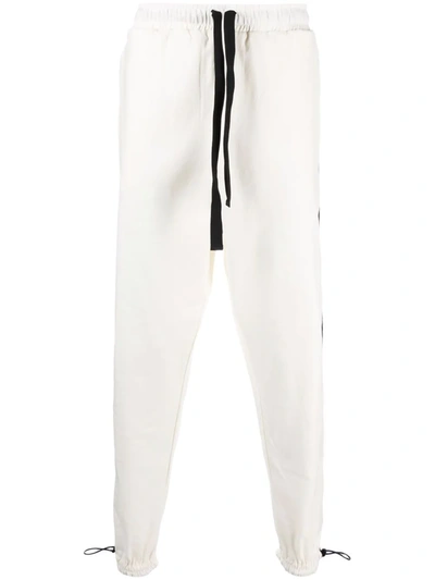 Shop Alchemy Toggle Fastened Cuff Trousers In Weiss