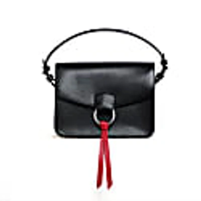Plik Salma Saddle Crossbody Bag Black In Crossbody