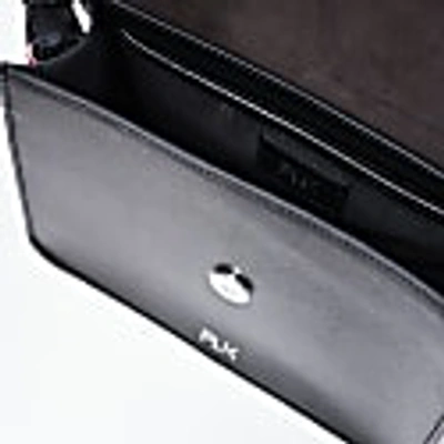 Plik Salma Saddle Crossbody Bag Black In Crossbody