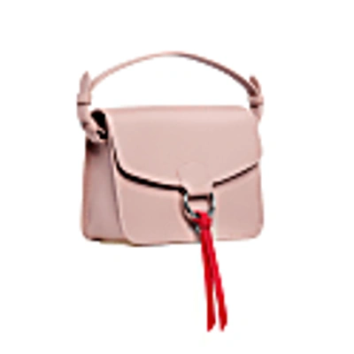 Plik Salma Saddle Crossbody Bag Cappuccino In Crossbody