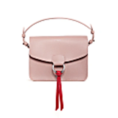 Plik Salma Saddle Crossbody Bag Cappuccino In Crossbody