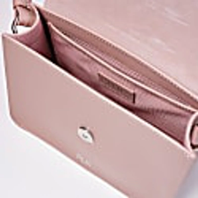 Plik Salma Saddle Crossbody Bag Cappuccino In Crossbody