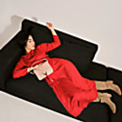 Plik Salma Saddle Crossbody Bag Cappuccino In Crossbody