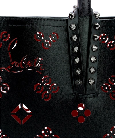 Shop Christian Louboutin "cabata" Handbag In Black  