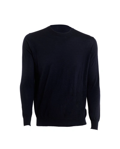 Shop Ballantyne Sweater In Silk Cotton In Black
