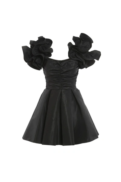 Elisabetta Franchi Doll Dress In Black | ModeSens