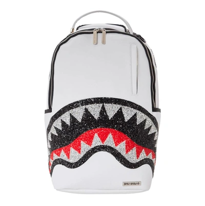 Backpacks Sprayground - Trinity Shark rhinestones backpack in grey