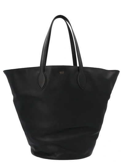 Shop Khaite Osa Circle Bag In Black