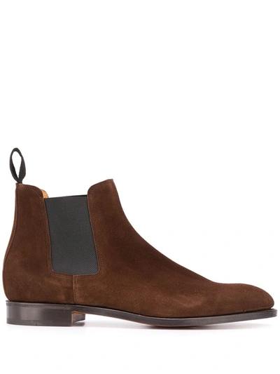 Shop John Lobb Mocassini Lawry In Brown