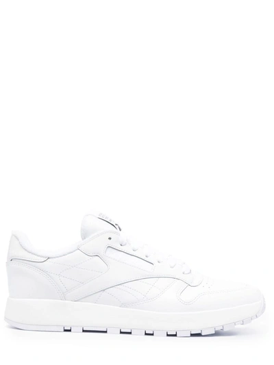 Shop Reebok X Maison Margiela White Classic Tabi Sneakers