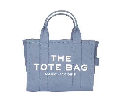 Shop Marc Jacobs The Mini Traveler Tote Bag In Blue